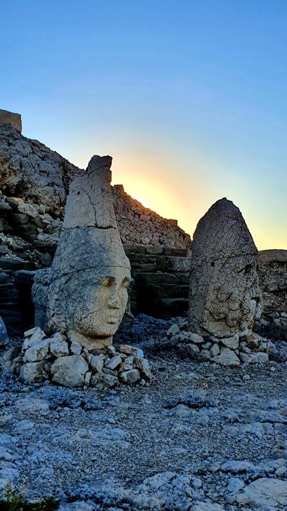 tetes sur la terrasse est