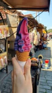 que manger georgie _ glace au vin