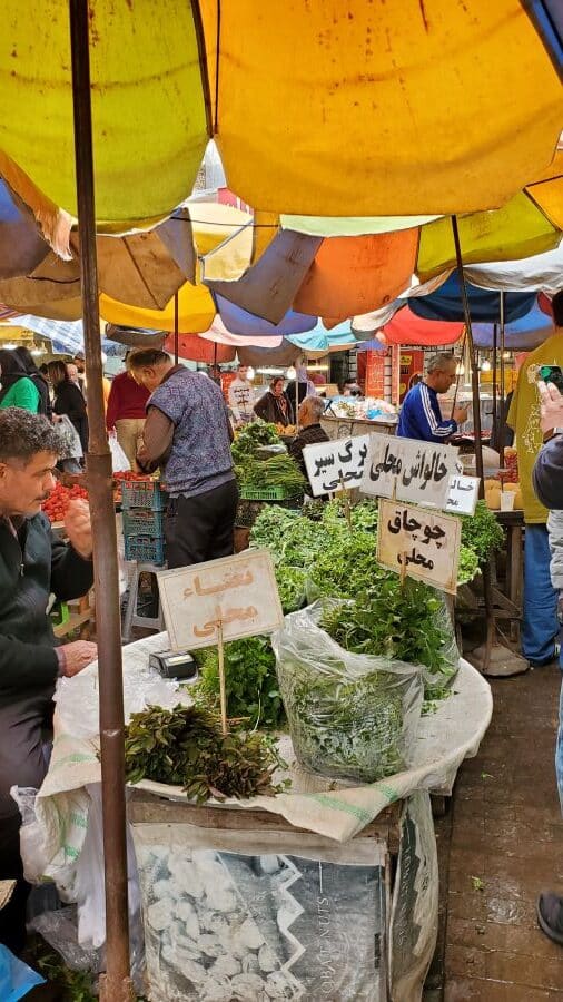 visiter Rasht bazar 1