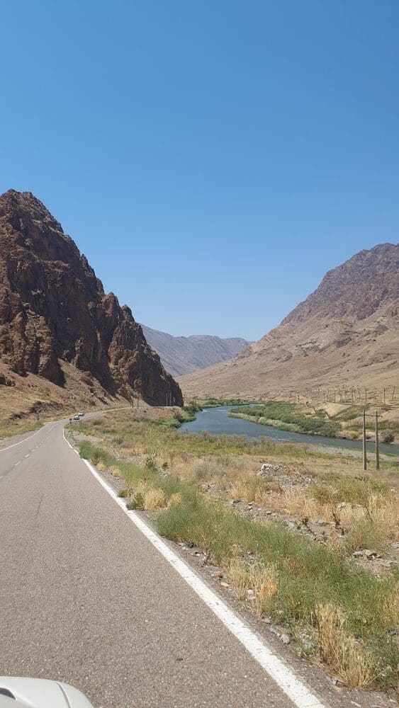 conduire en iran à la frontière avec le nakhitchevan