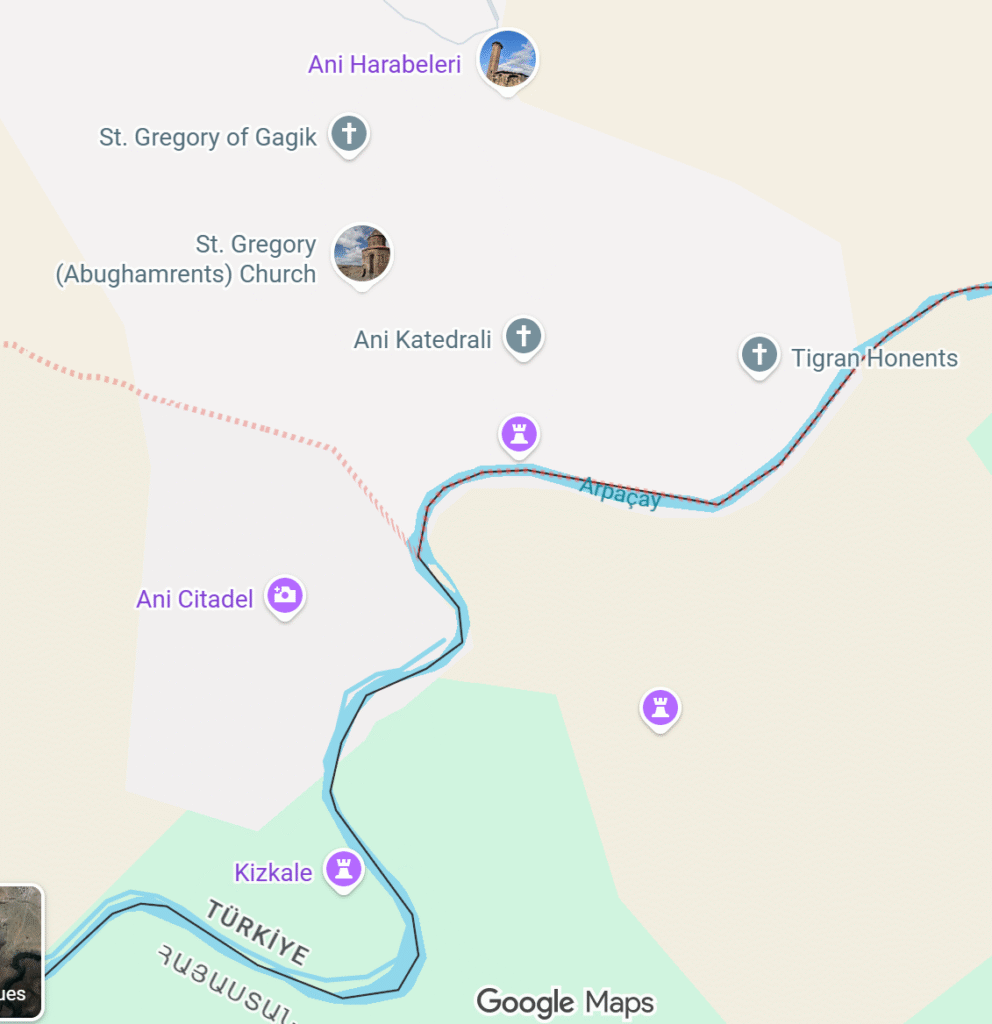 carte d'ani en turquie